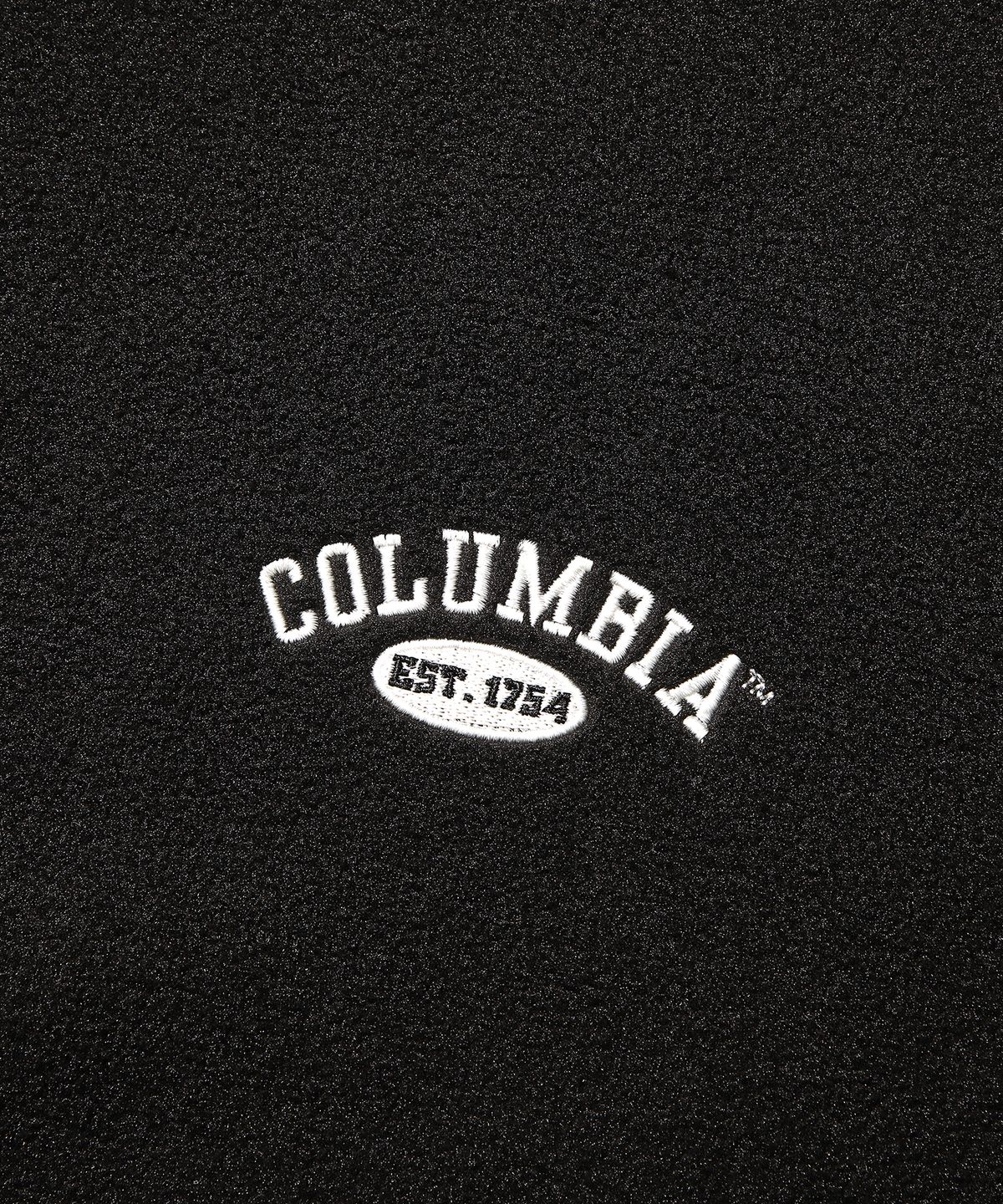 컬럼비아 유니버시티(COLUMBIA UNIVERSITY) CU ARCH LOGO LIGHT FLEECE ZIP-UP JACKET 블랙
