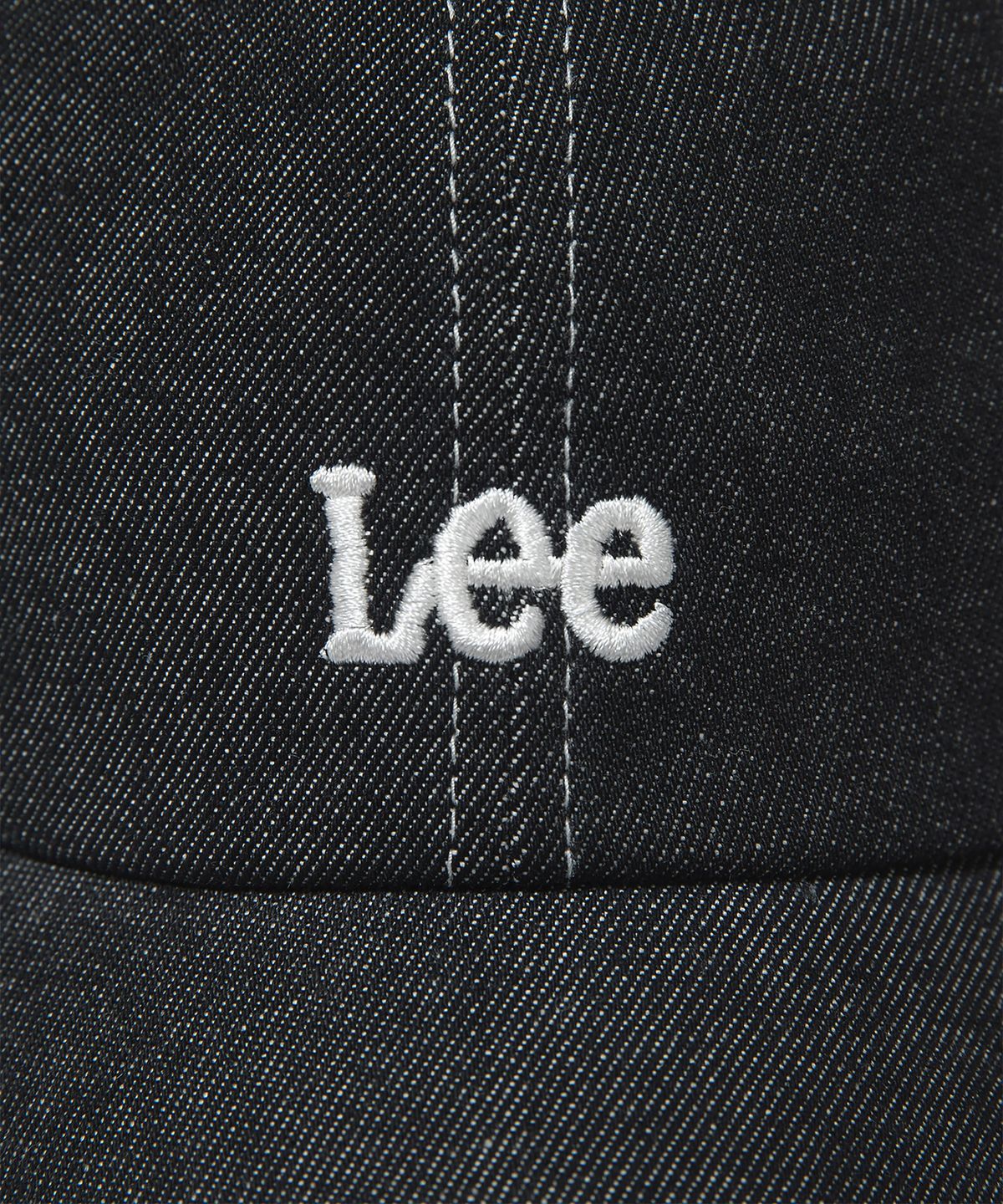 리(LEE) 스몰 트위치로고 코튼 커브 볼캡 인디고 로우