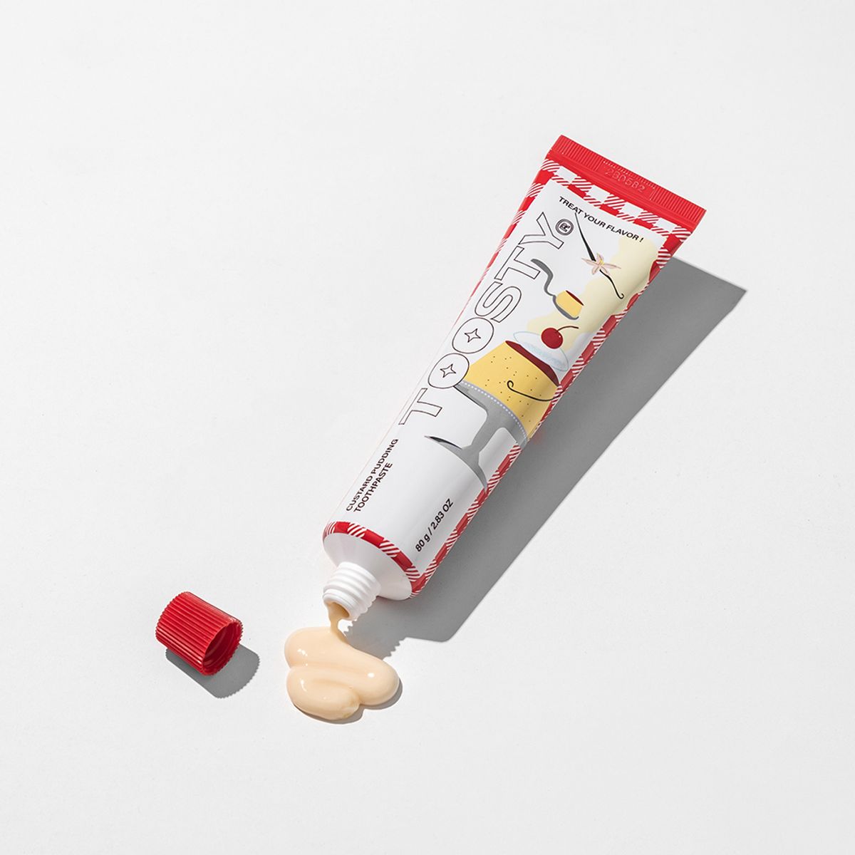 투스티(TOOSTY) 커스터드푸딩 치약