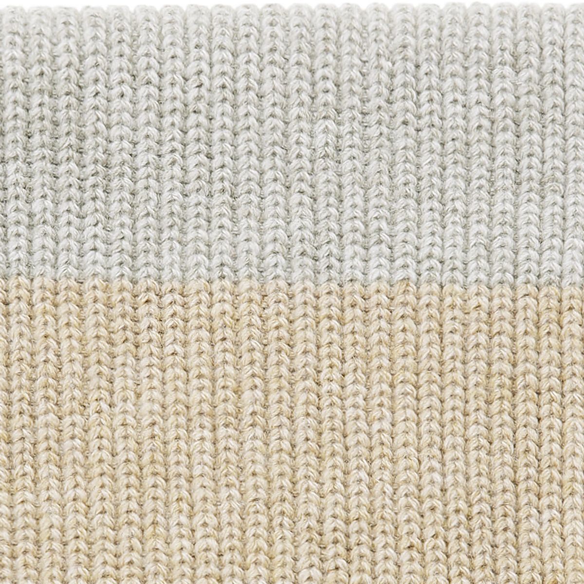 솔티(SORTIE) Half and Half Muffler (Beige and Moon light)