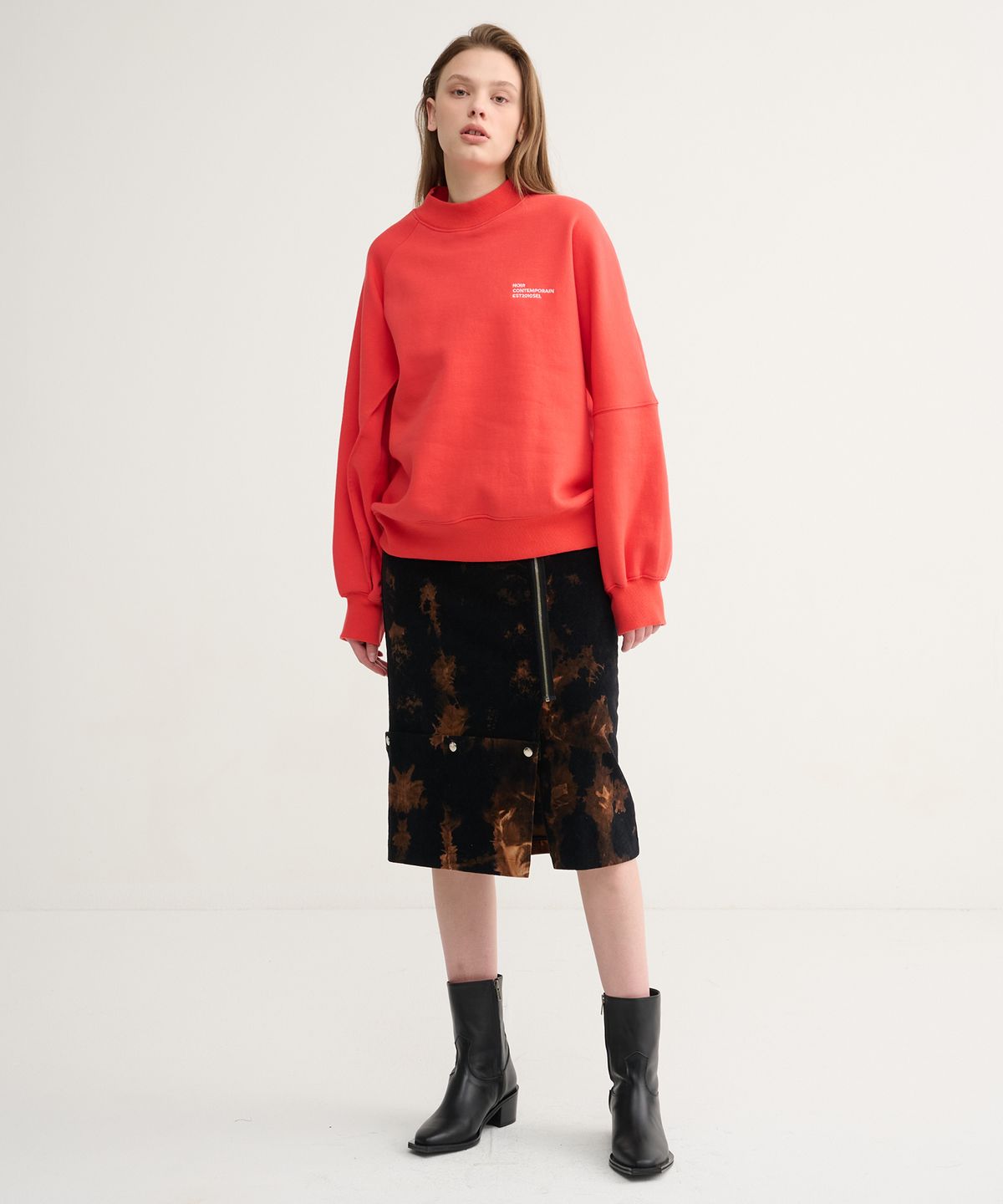 느와(NOIR) Mele Skirt
