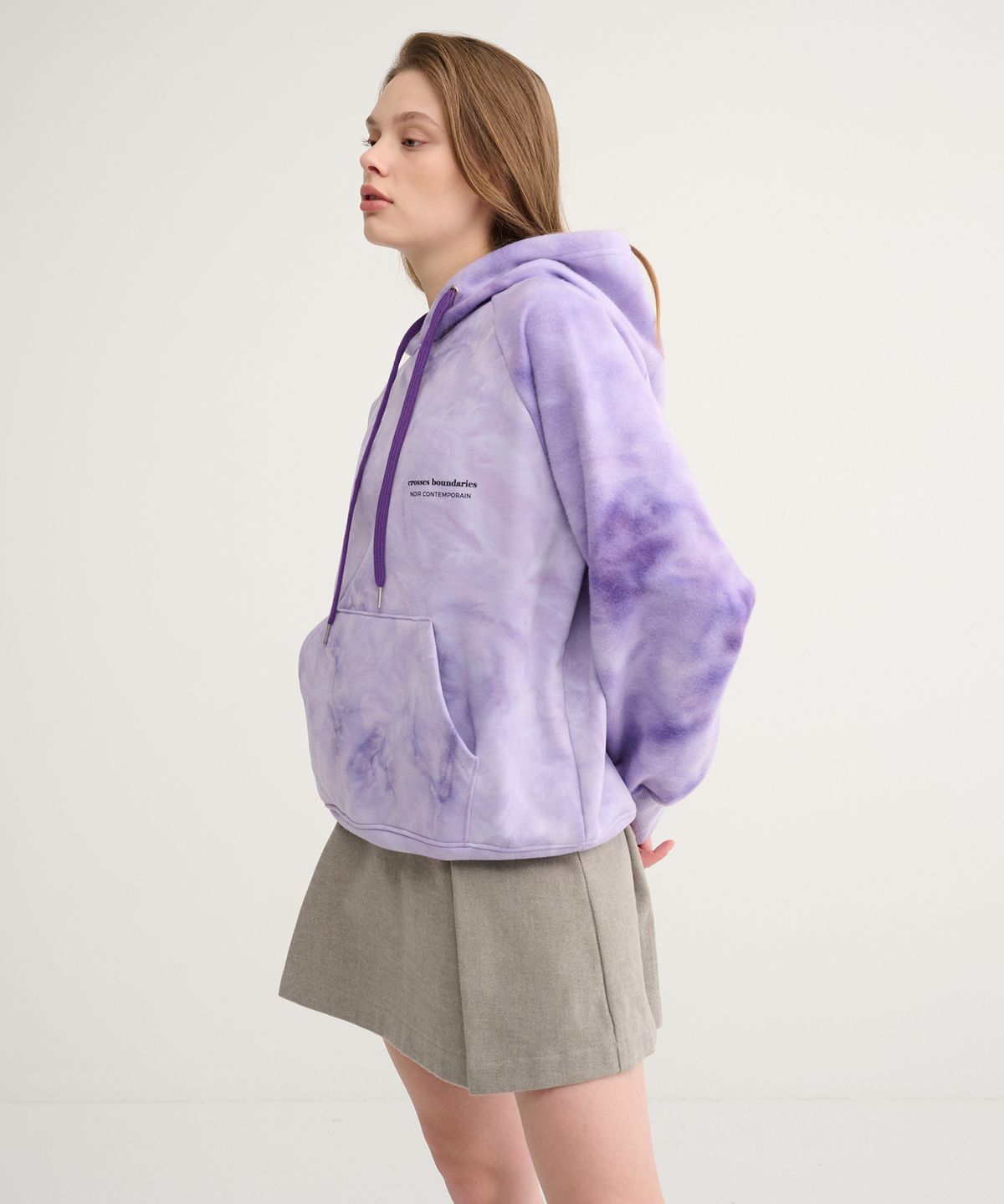 느와(NOIR) Dyed Hoodie