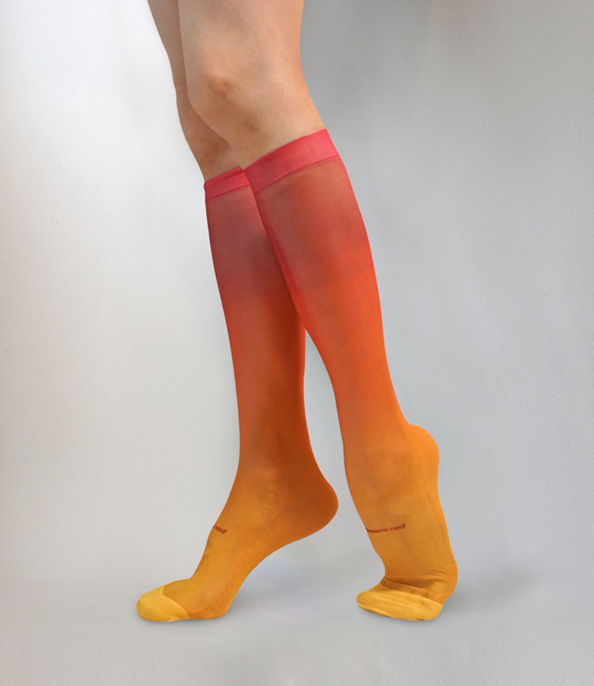 로맨틱타이거(ROMANTIC TIGER) sour plum knee stockings