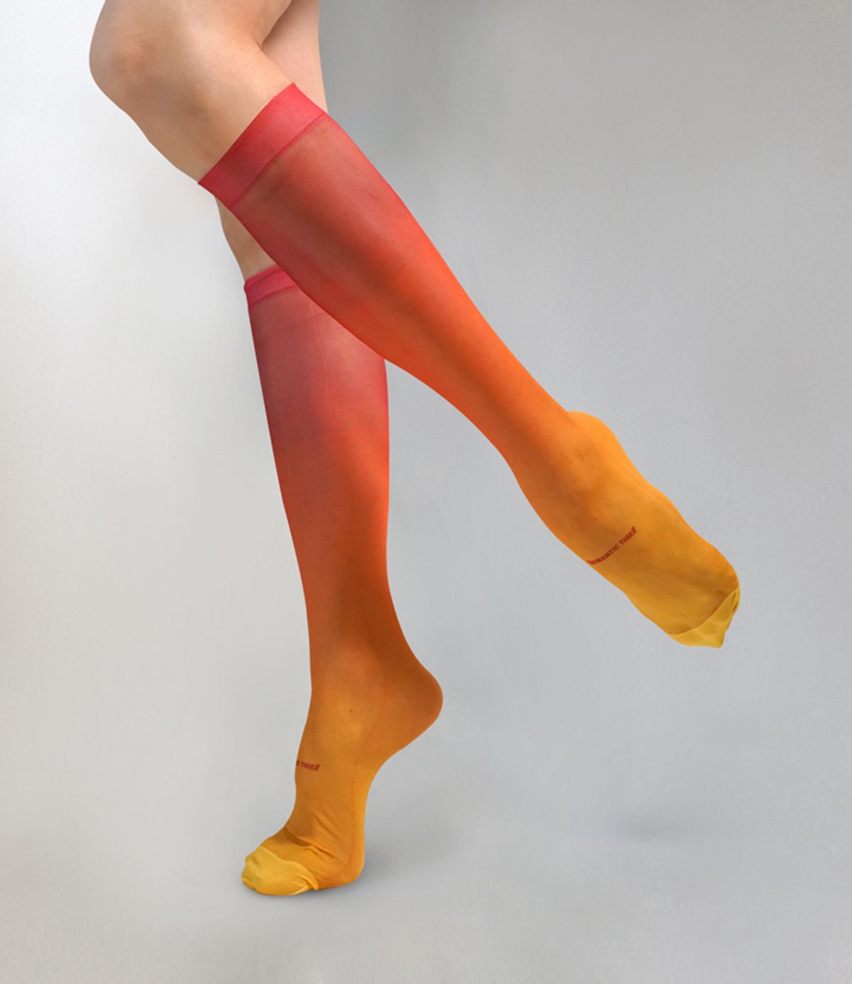 로맨틱타이거(ROMANTIC TIGER) sour plum knee stockings