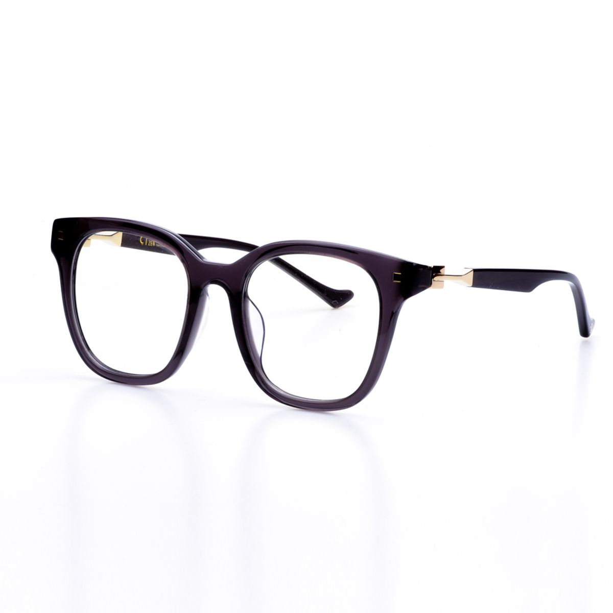 알로아이웨어(ALO EYEWEAR) [ALO:CTZEN] CI7603A C2 빅 오버사이즈 다크그레이 뿔테 안경