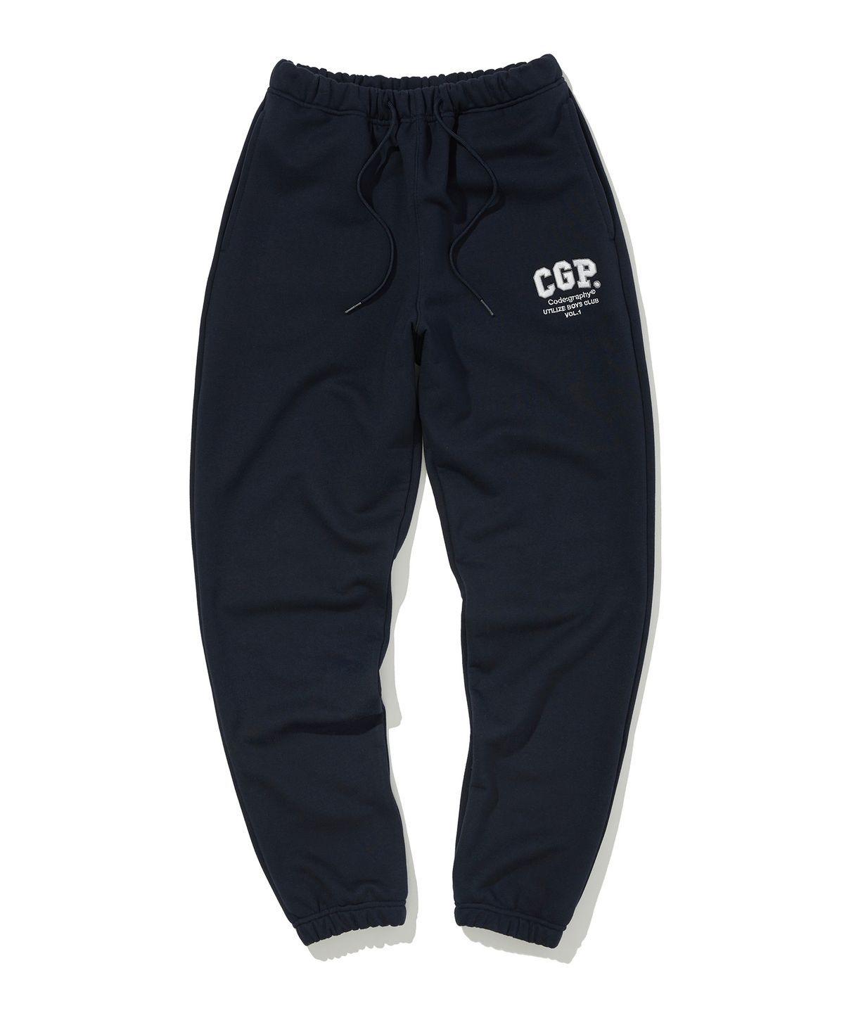 코드그라피(CGP) (우먼) CGP 아치 로고 트레이닝 팬츠_네이비