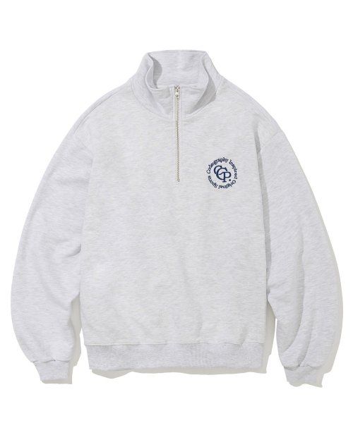 MUSINSA | Codegraphy CGP CIRCLE LOGO HALF ZIP UP
