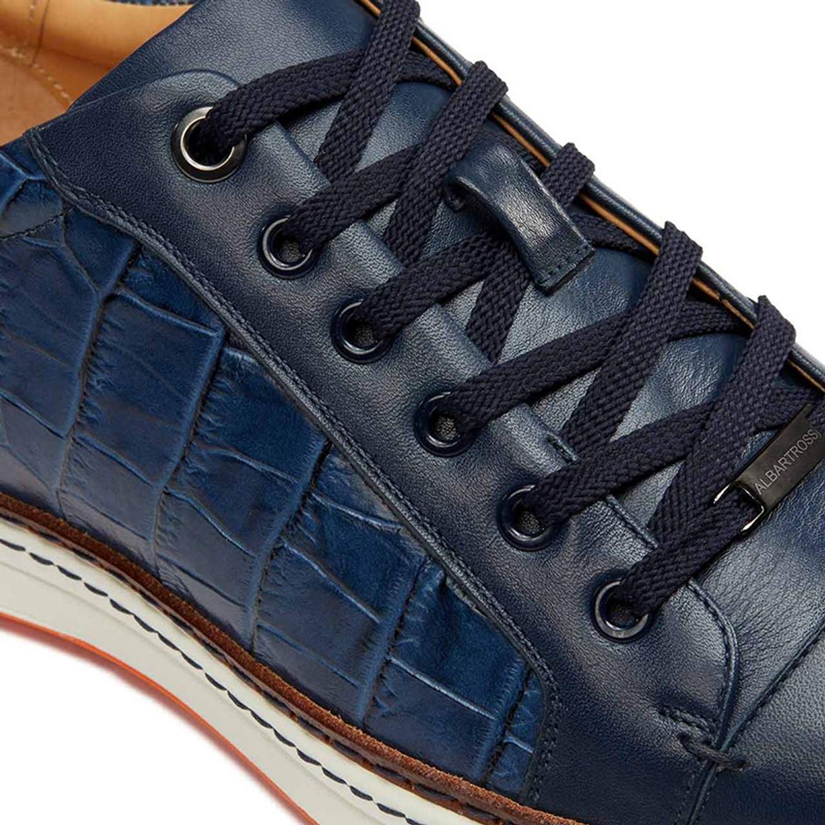 로얄 알바트로스(ROYAL ALBARTROSS) 남자 골프화 크로코 Croco blue 블루