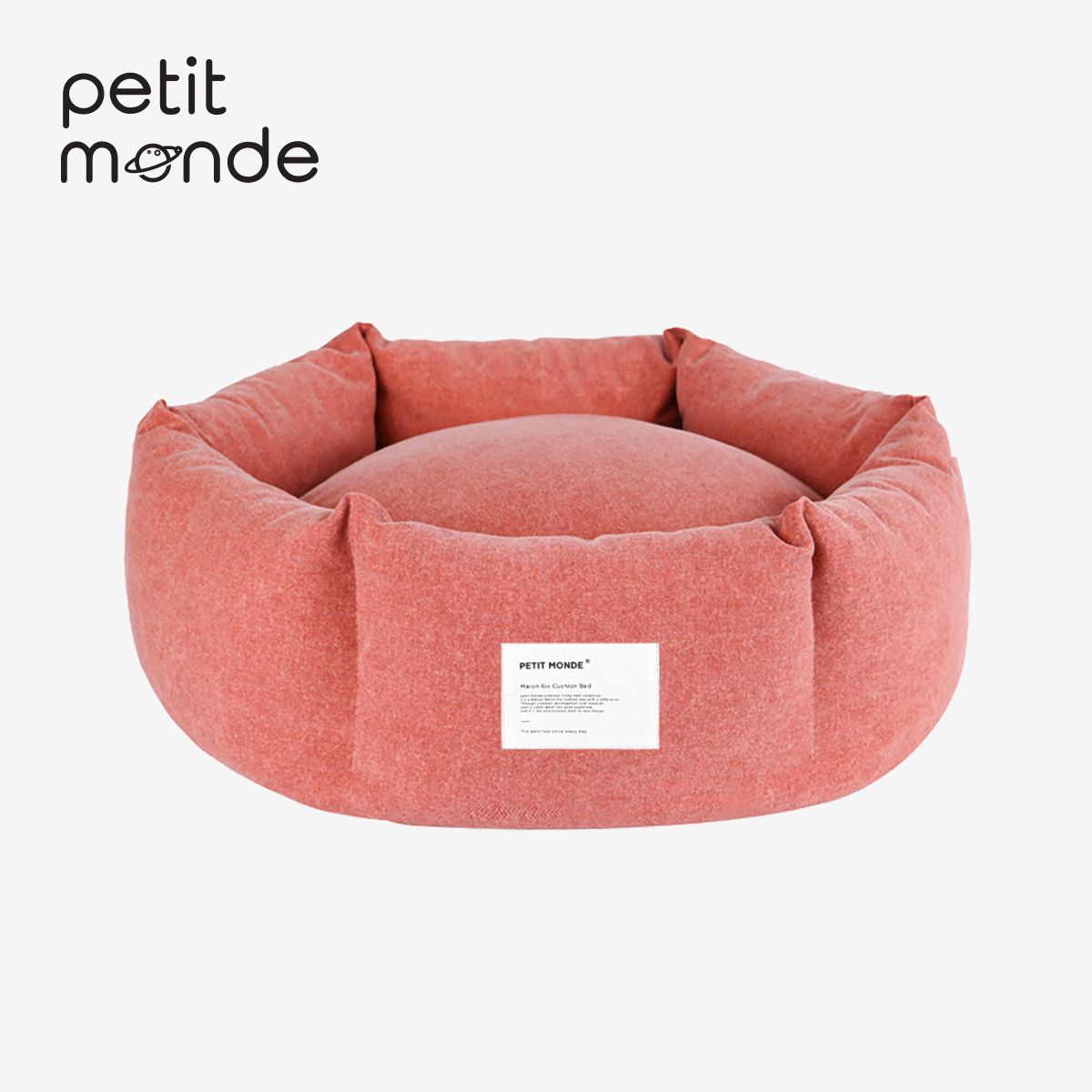 쁘띠몽드(PETIT MONDE) 마론 식스 쿠션 베드 M (폭60cm ~8kg) / L (폭80cm ~20kg)