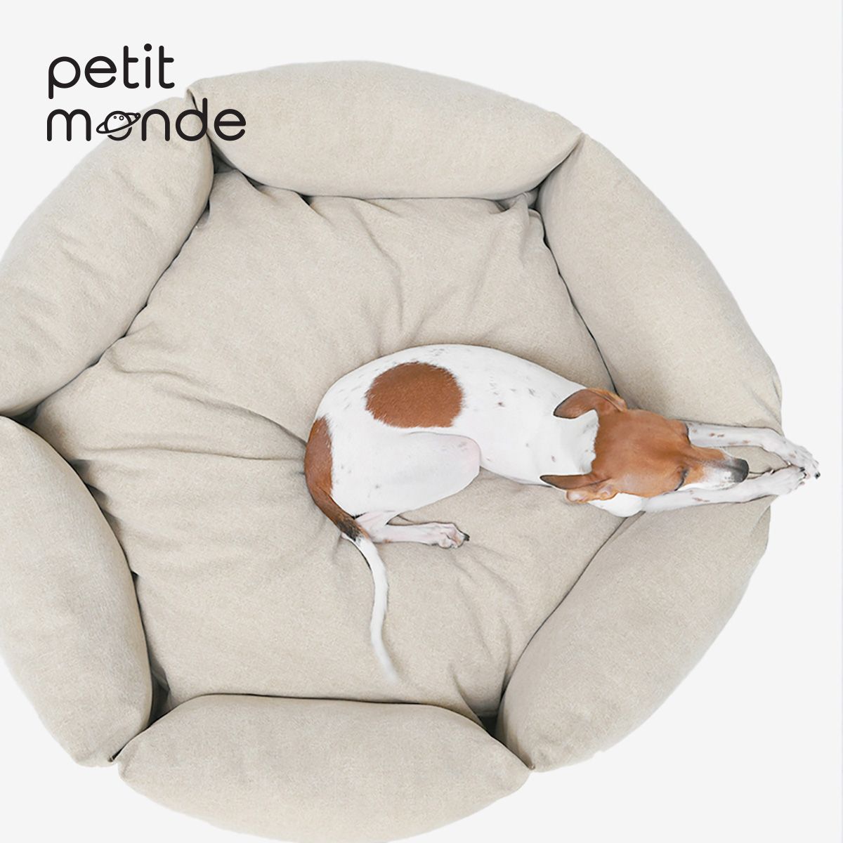 쁘띠몽드(PETIT MONDE) 마론 식스 쿠션 베드 M (폭60cm ~8kg) / L (폭80cm ~20kg)