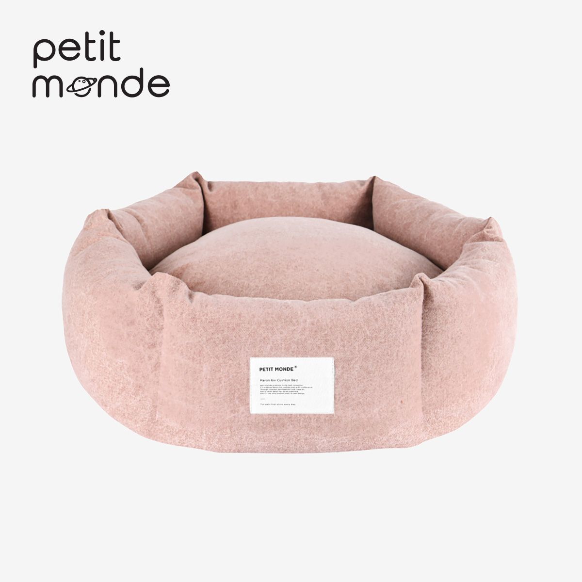 쁘띠몽드(PETIT MONDE) 마론 식스 쿠션 베드 M (폭60cm ~8kg) / L (폭80cm ~20kg)