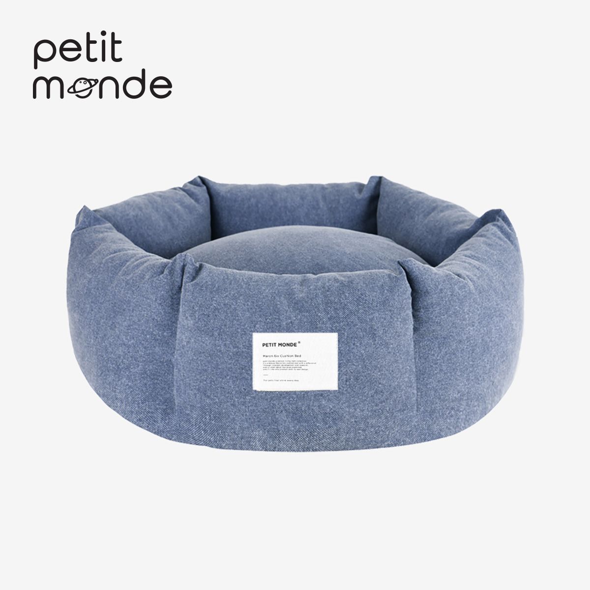 쁘띠몽드(PETIT MONDE) 마론 식스 쿠션 베드 M (폭60cm ~8kg) / L (폭80cm ~20kg)