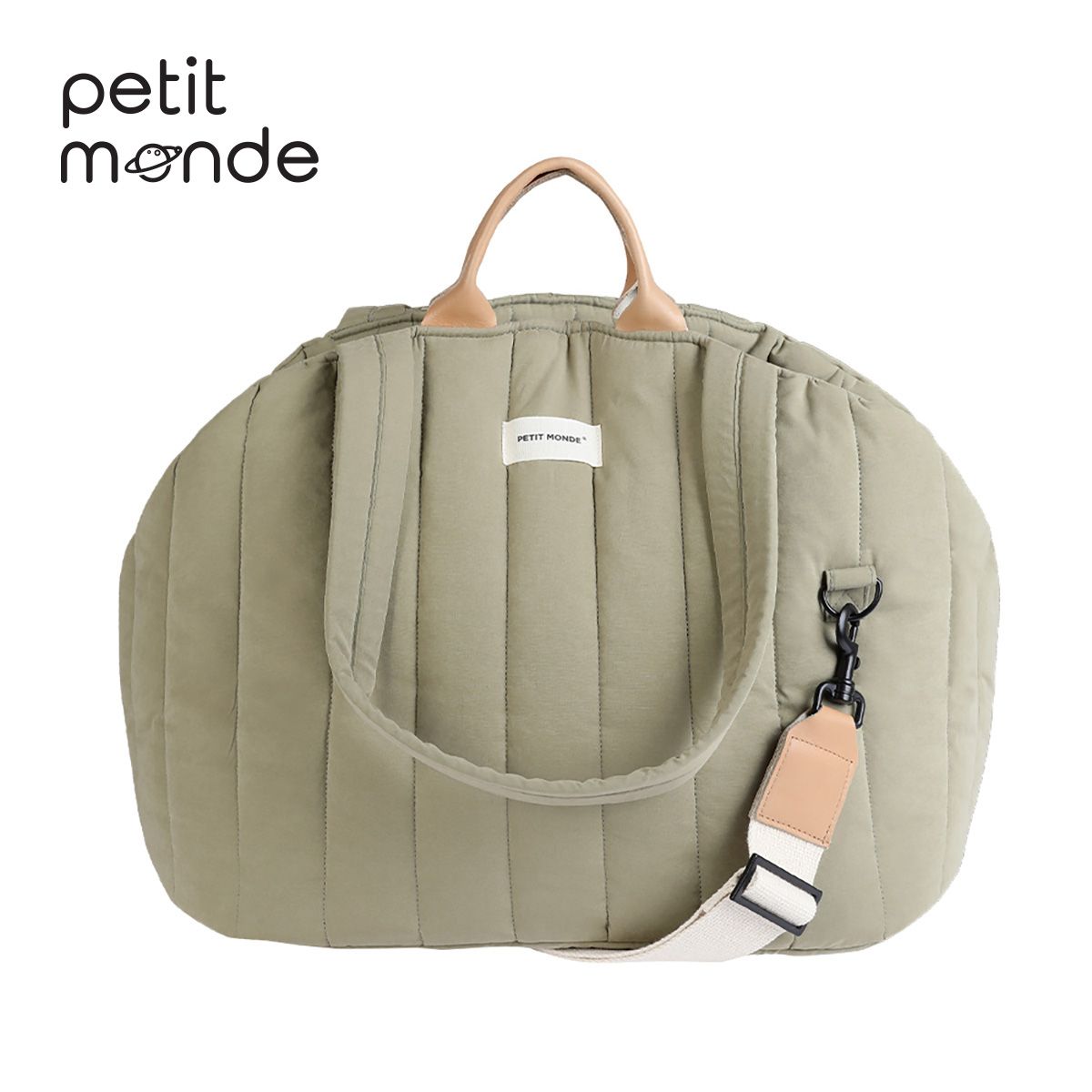 쁘띠몽드(PETIT MONDE) 몽드 투웨이 펫 캐리어 백 M/L 이동가방 강아지 카시트