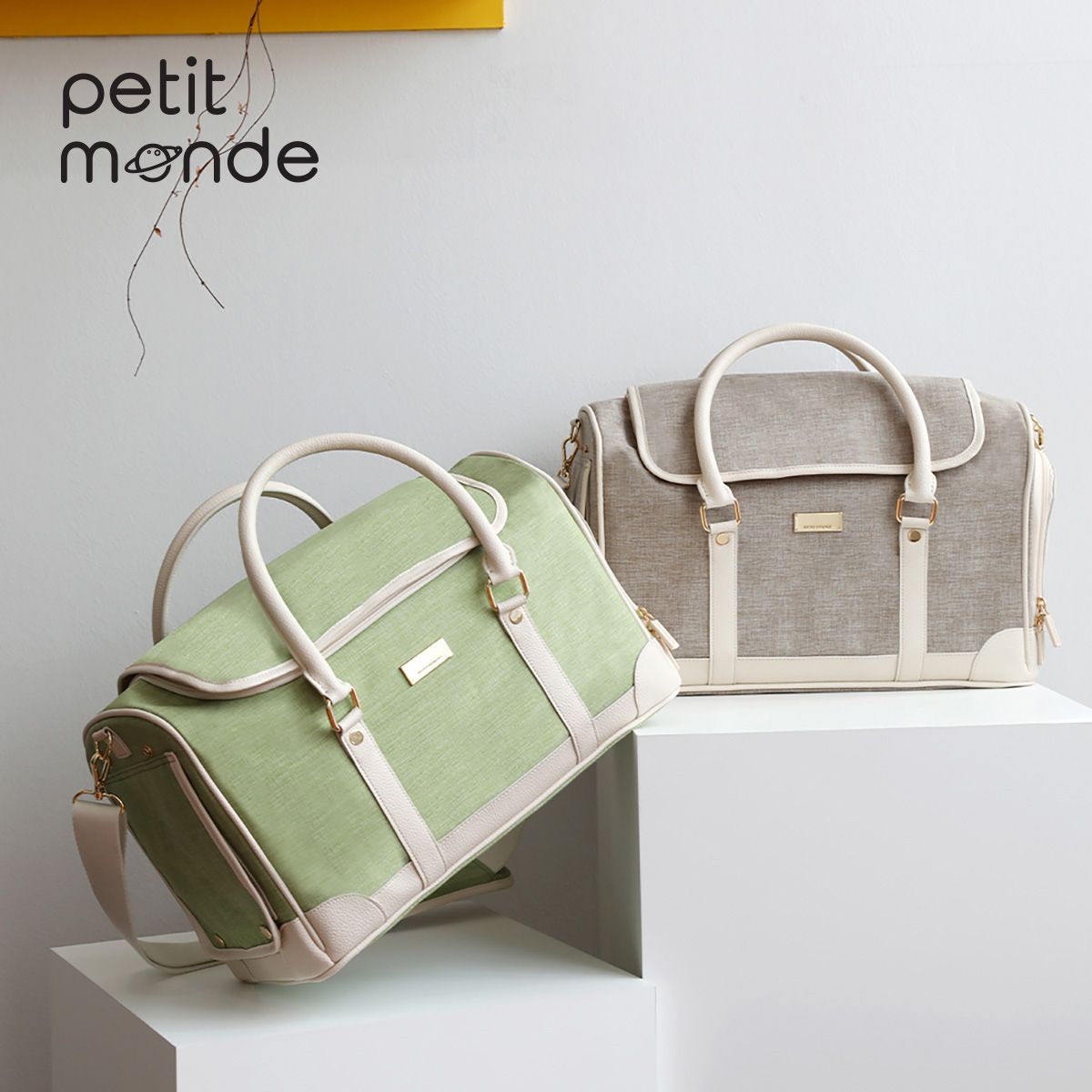 쁘띠몽드(PETIT MONDE) 마고 트래블 백 M/L 강아지 기내용 가방