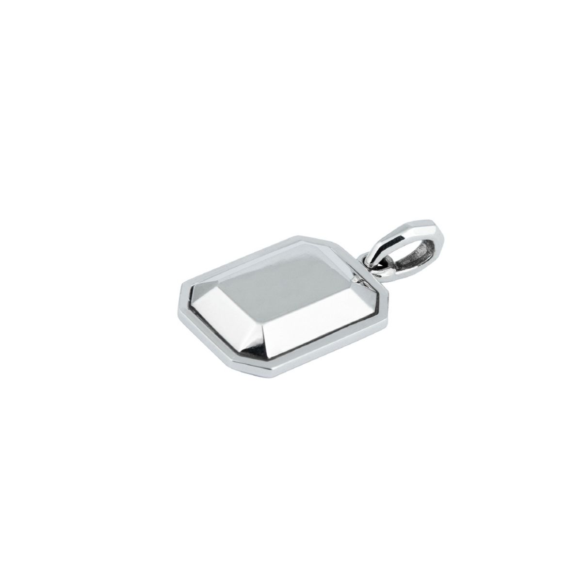 스팅925(STING925) Emerald Cut Shaped Pendant