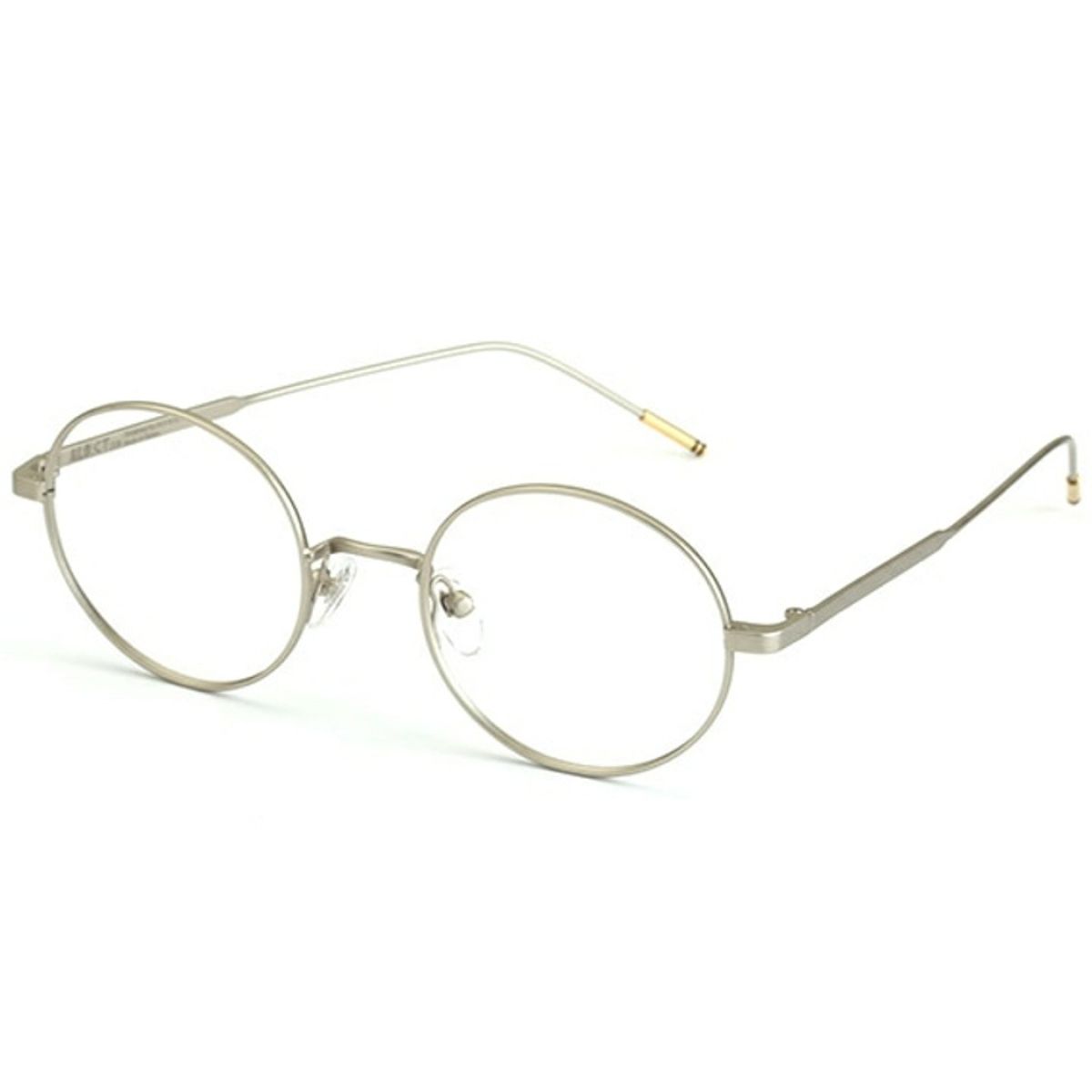 알로아이웨어(ALO EYEWEAR) [ALO:CTZEN] CI8703B C1 샌딩 실버 메탈 라운드 안경테