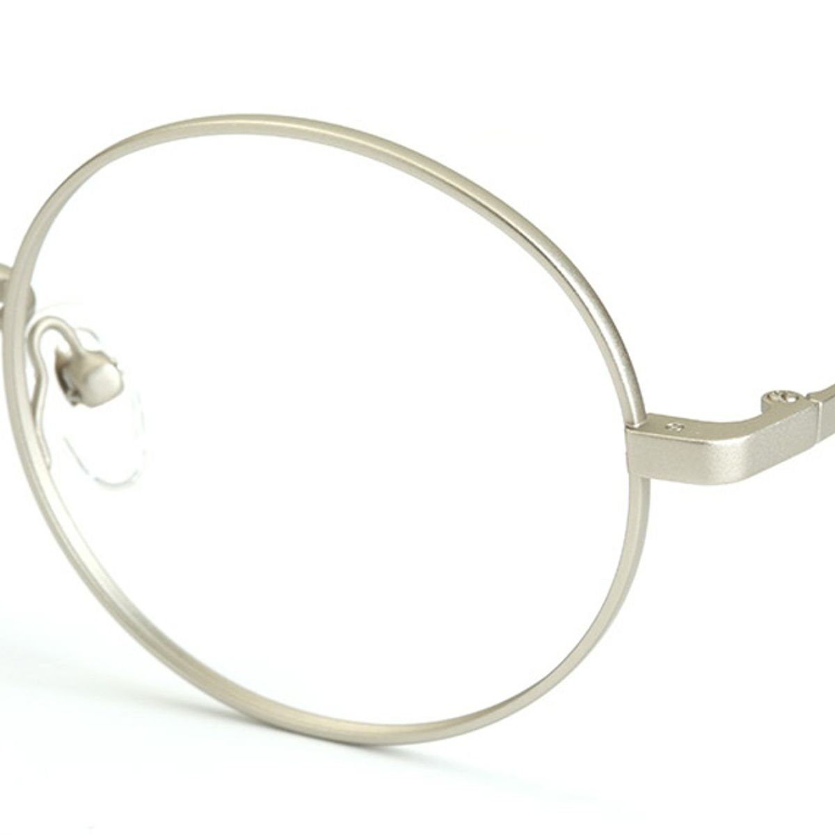 알로아이웨어(ALO EYEWEAR) [ALO:CTZEN] CI8703B C1 샌딩 실버 메탈 라운드 안경테