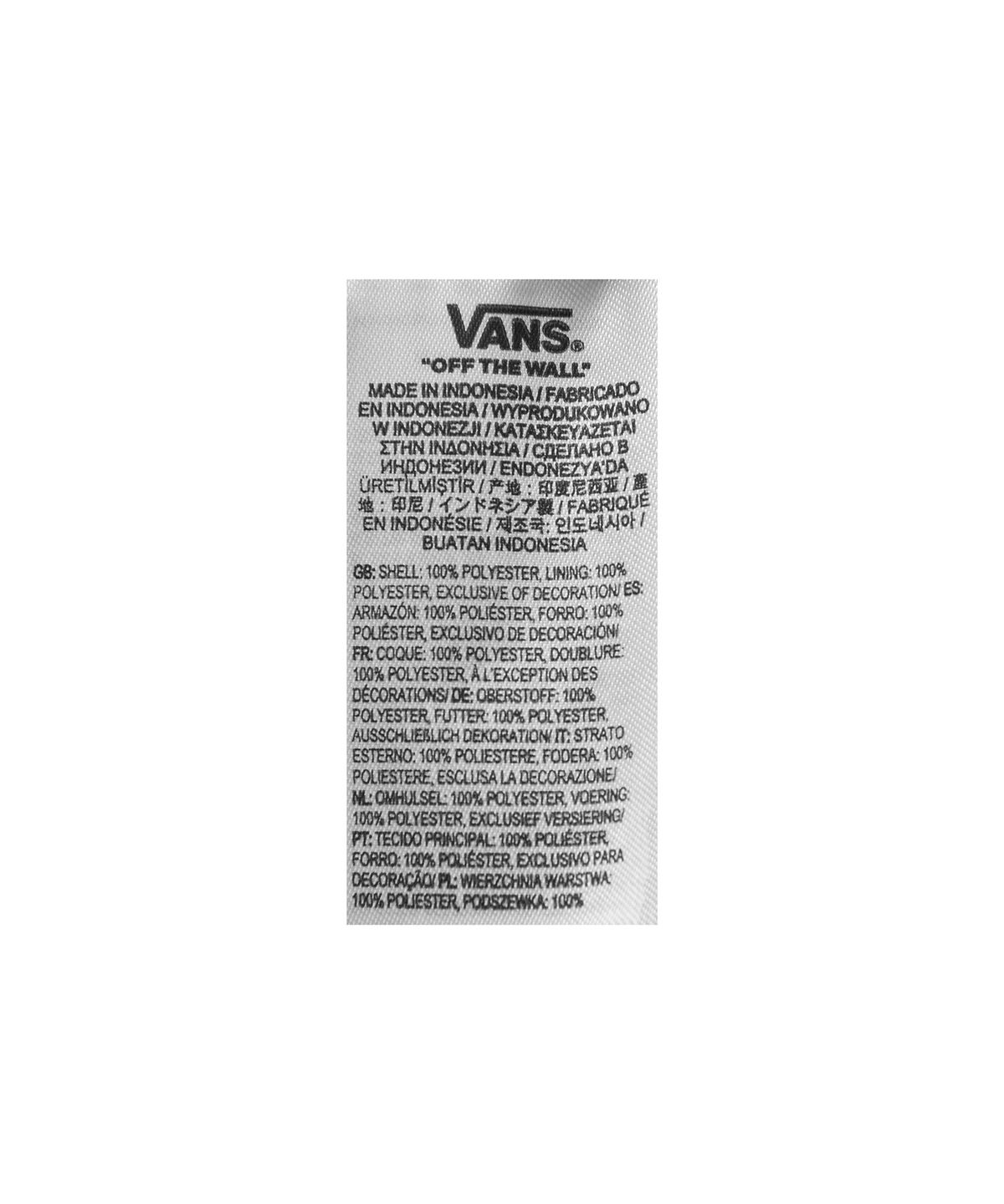 반스(VANS) 고 게터 크로스바디 - 블랙:화이트 / VN0A7RWRY281