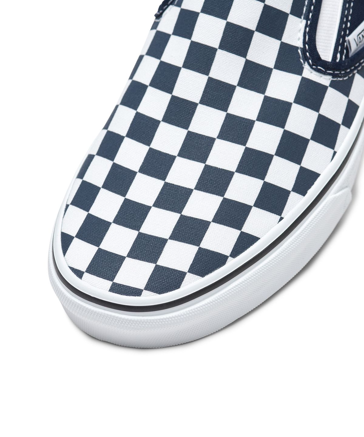 반스(VANS) 클래식 슬립온 - (체커보드) 파리지앵 나이트:트루 화이트 / VN0A5JMHARY1