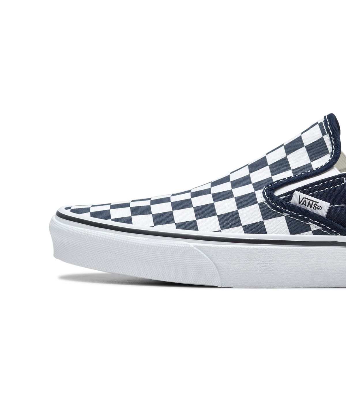 반스(VANS) 클래식 슬립온 - (체커보드) 파리지앵 나이트:트루 화이트 / VN0A5JMHARY1