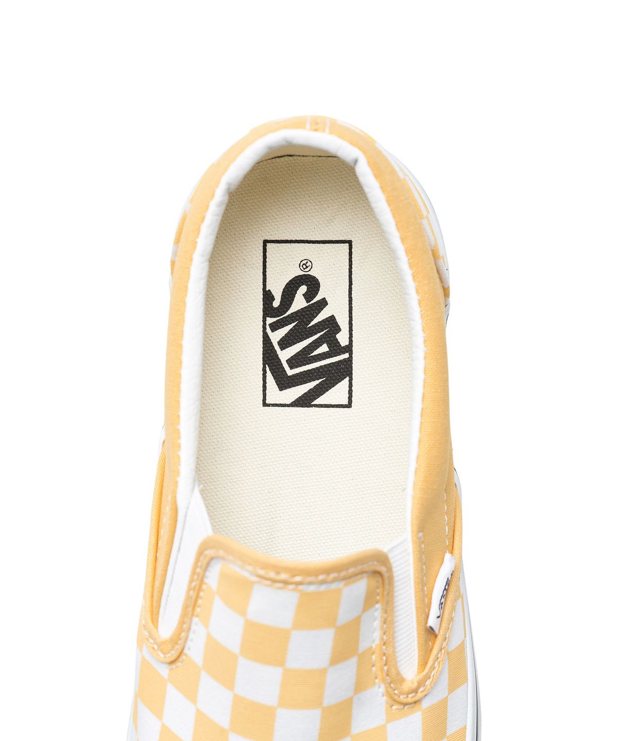 반스(VANS) 클래식 슬립온 - (체커보드) 플랙스:트루 화이트 / VN000XG8AZV1
