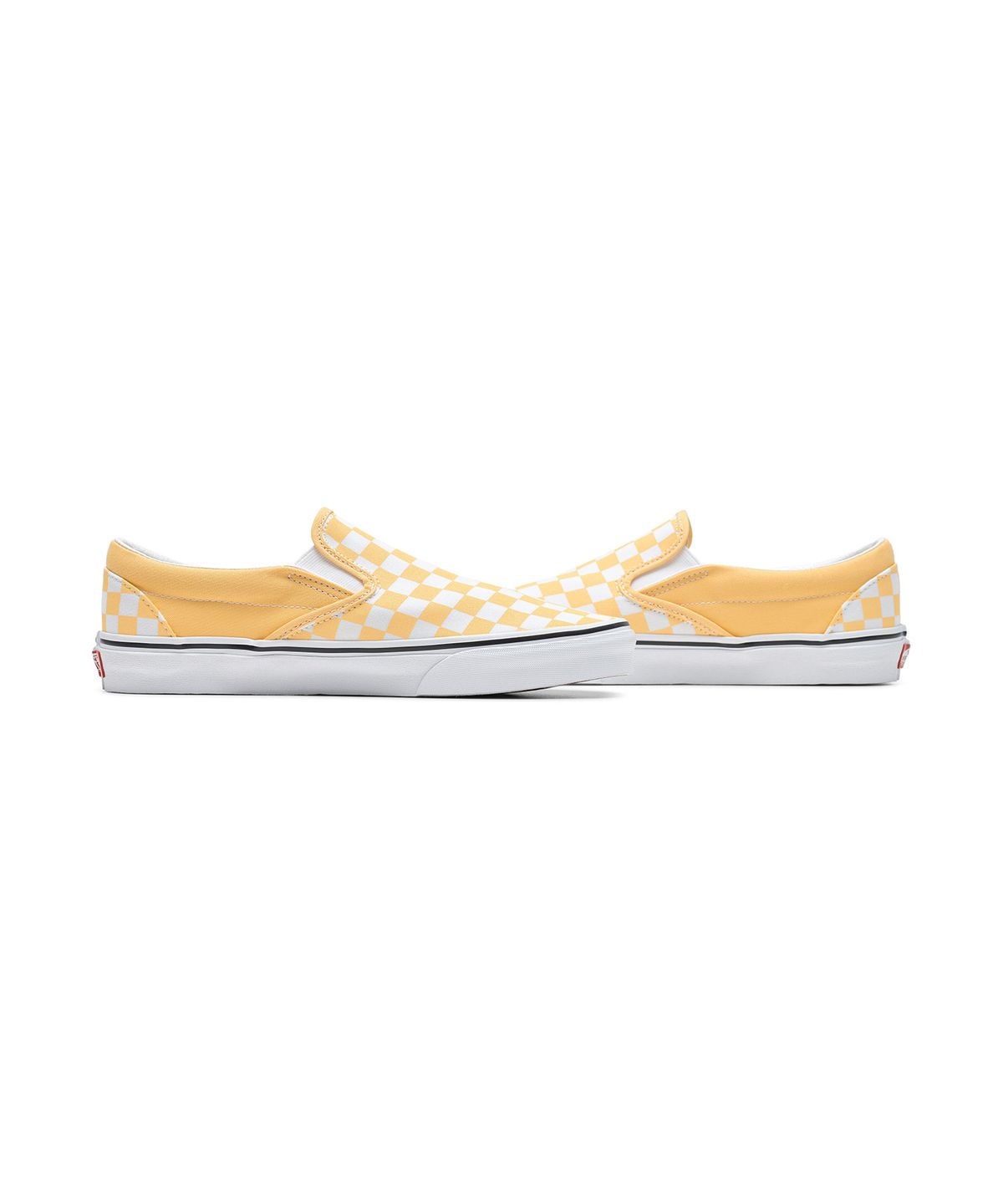 반스(VANS) 클래식 슬립온 - (체커보드) 플랙스:트루 화이트 / VN000XG8AZV1