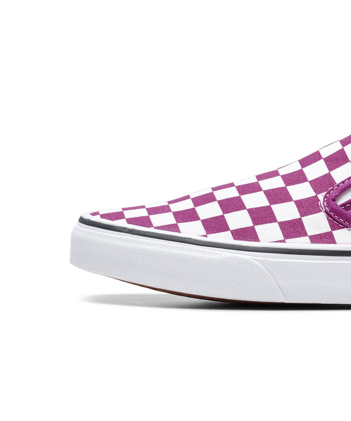반스(VANS) 클래식 슬립온 - (체커보드) 푸시아 레드:트루 화이트 / VN000XG8AZY1