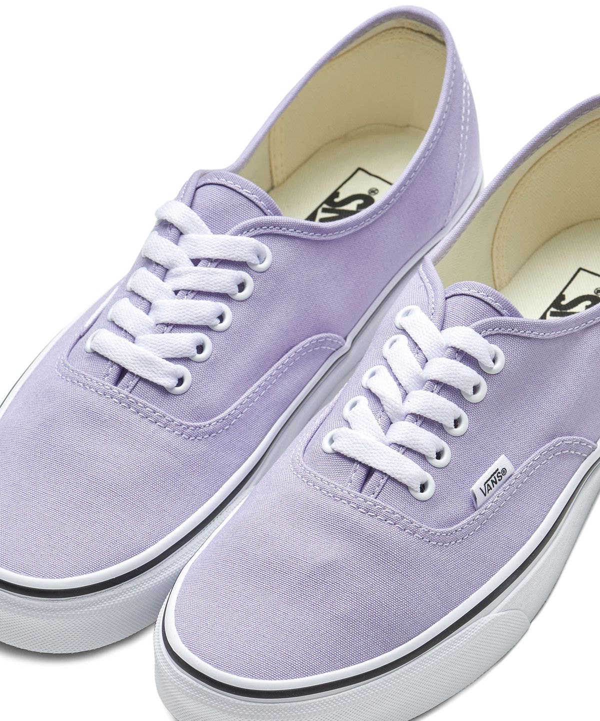 반스(VANS) 어센틱 - 랭귀드 라벤더:트루 화이트 / VN0A5KRDARO1