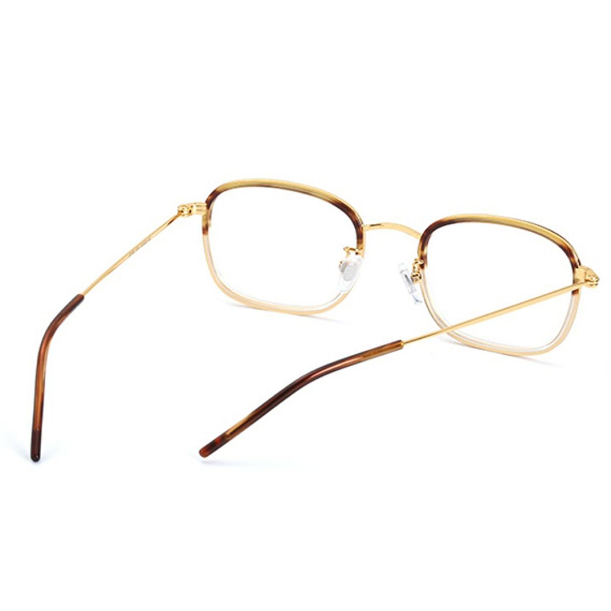 알로아이웨어(ALO EYEWEAR) [ALO:CTZEN] CI9710B C2 클래식 솔텍스 스퀘어 투톤 레오파드/골드 안경테