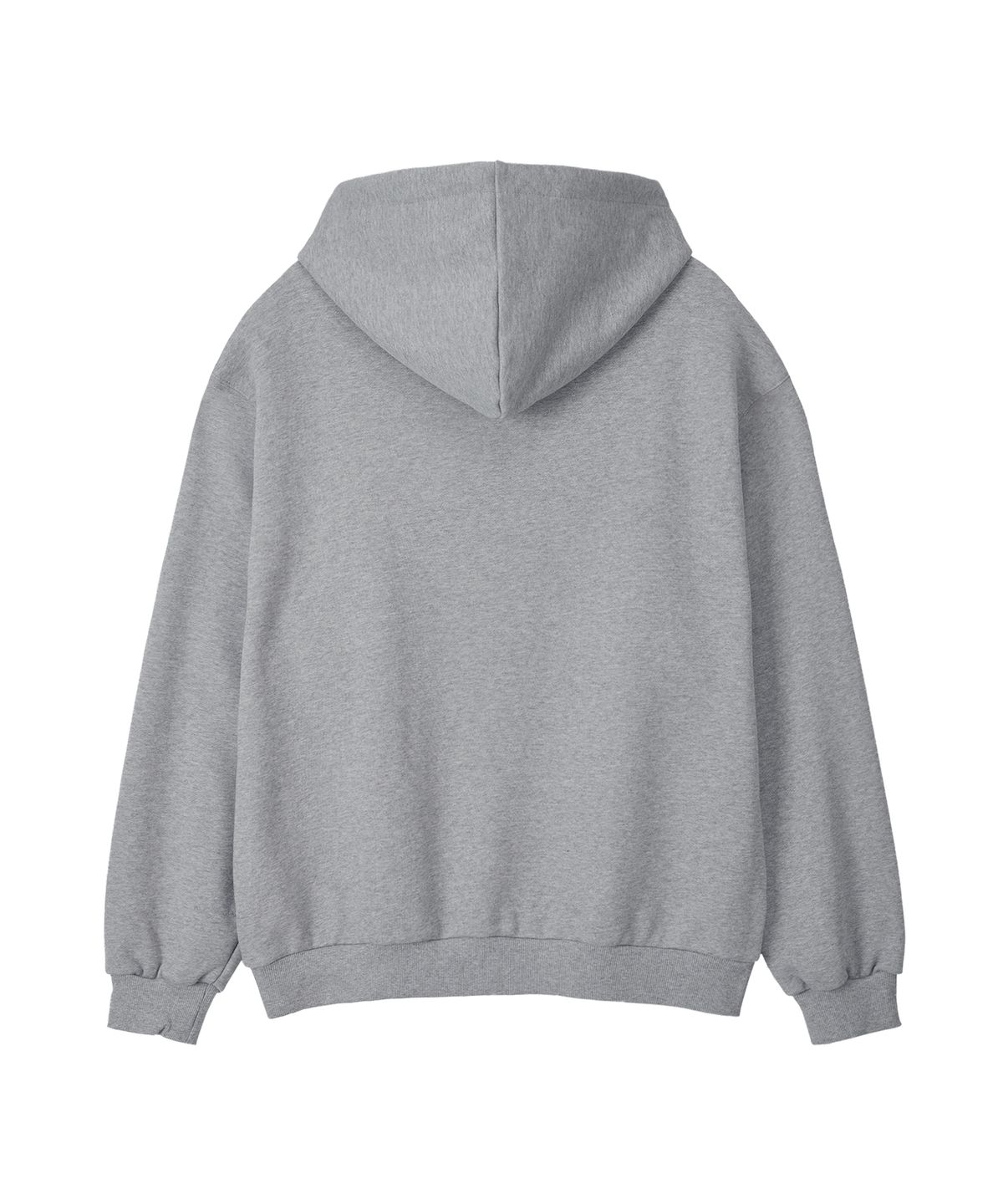 우알롱(WOOALONG) Signature standard hoodie - GREY