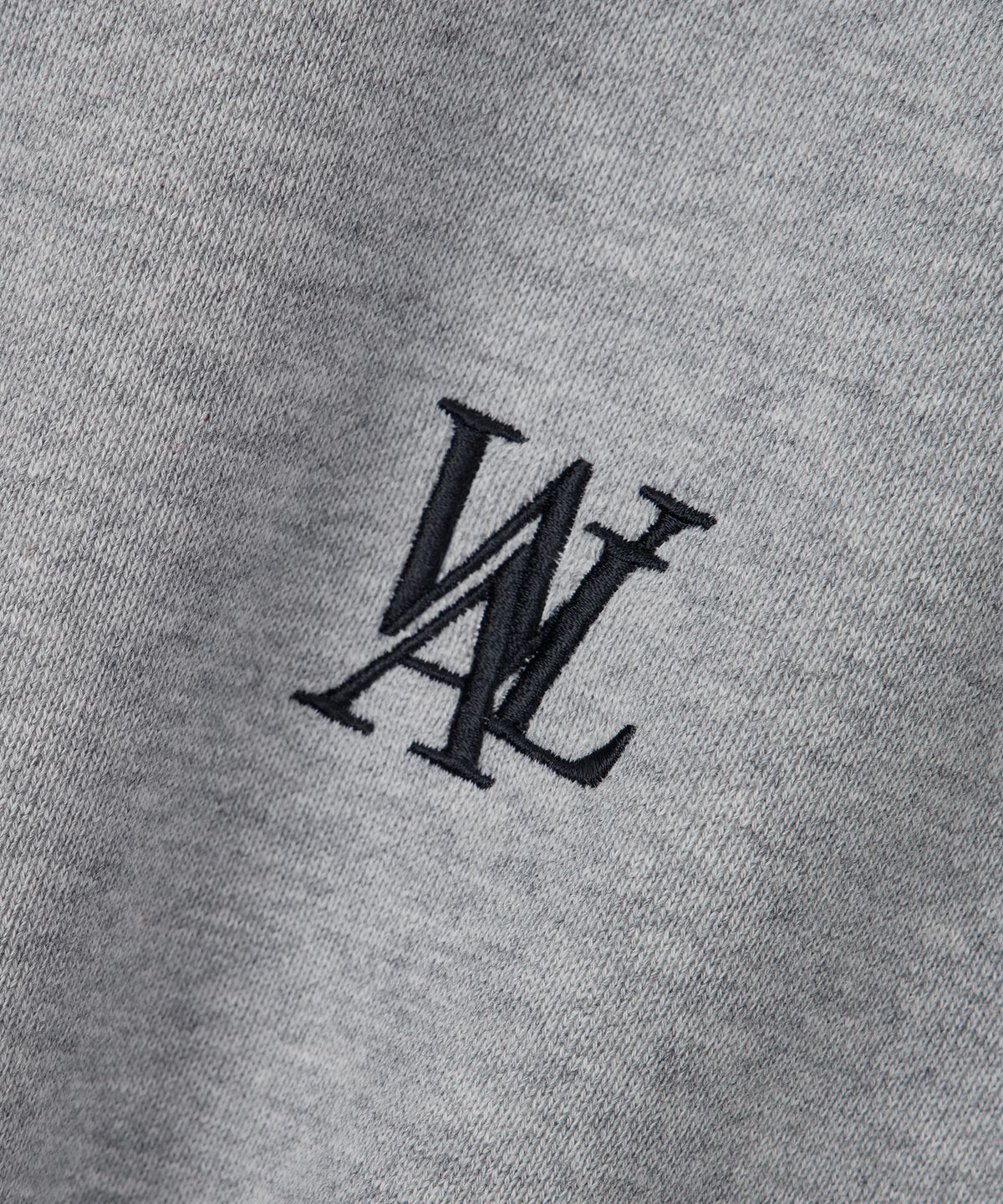 우알롱(WOOALONG) Signature standard hoodie - GREY