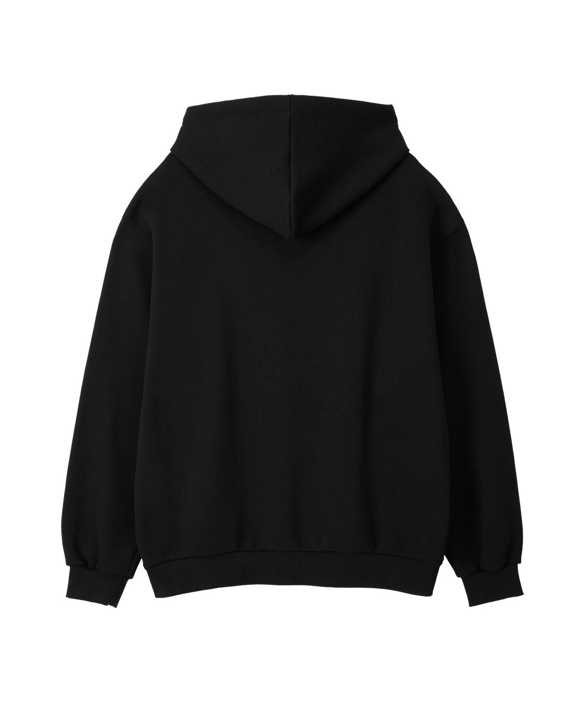 우알롱(WOOALONG) Signature standard hoodie - BLACK