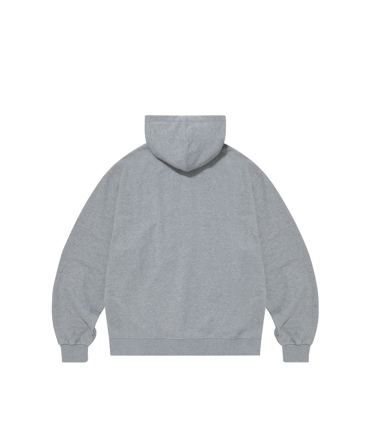 우알롱(WOOALONG) Signature hood zip-up - GREY