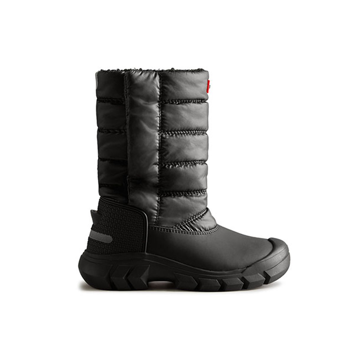 헌터 키즈(HUNTER KIDS) [JUNIOR] 오리지날 톨 스노우부츠 - 블랙 JFT6067WWUBLK