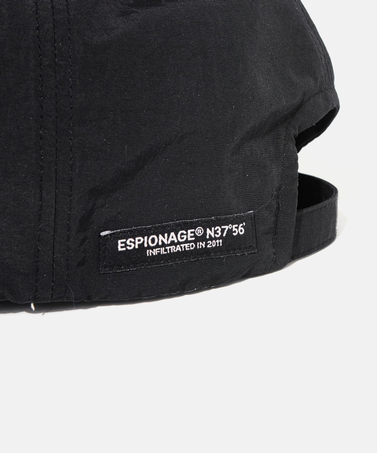 에스피오나지(ESPIONAGE) Nylon Hiking Cap Black
