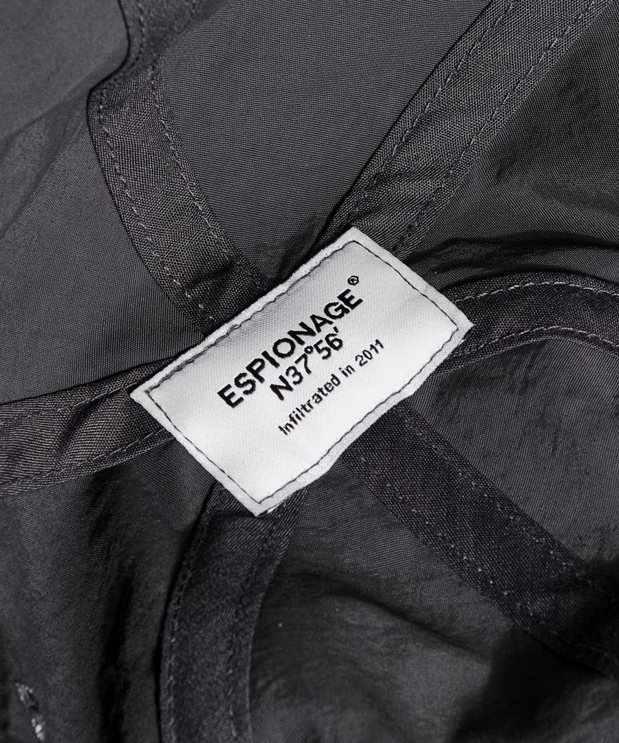 MUSINSA | ESPIONAGE Nylon Hiking Cap Dark Gray
