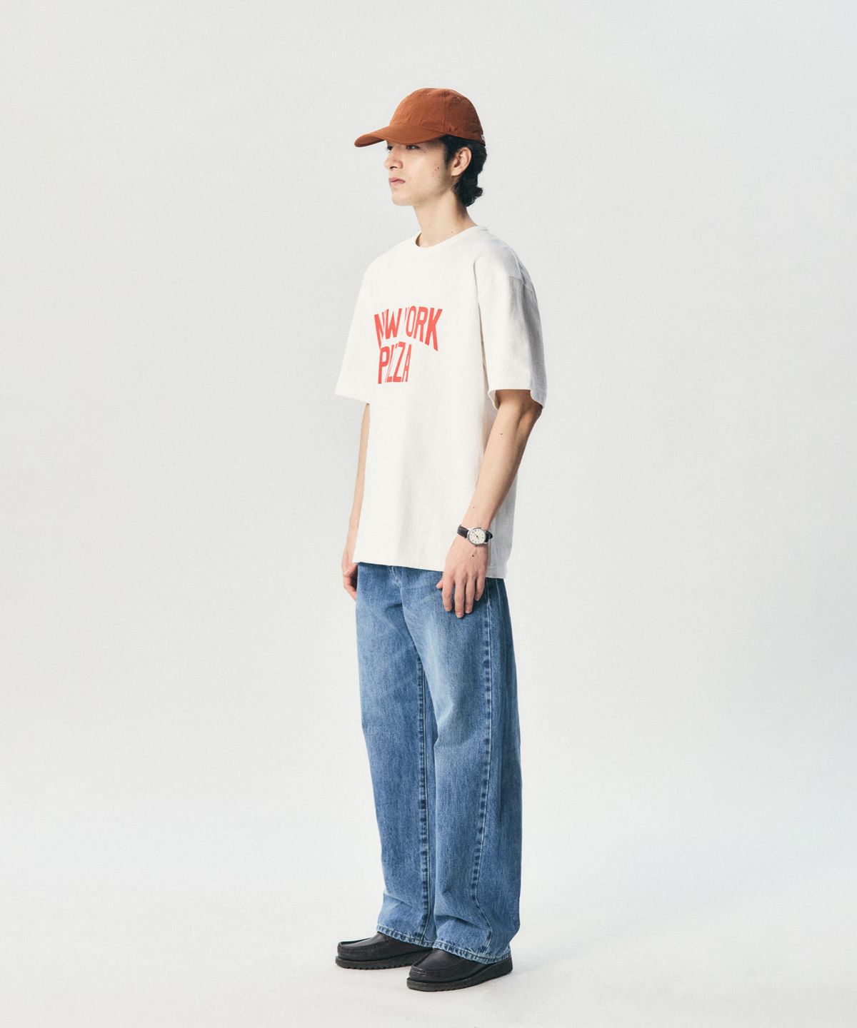 에스피오나지(ESPIONAGE) Nylon Hiking Cap Dark Orange
