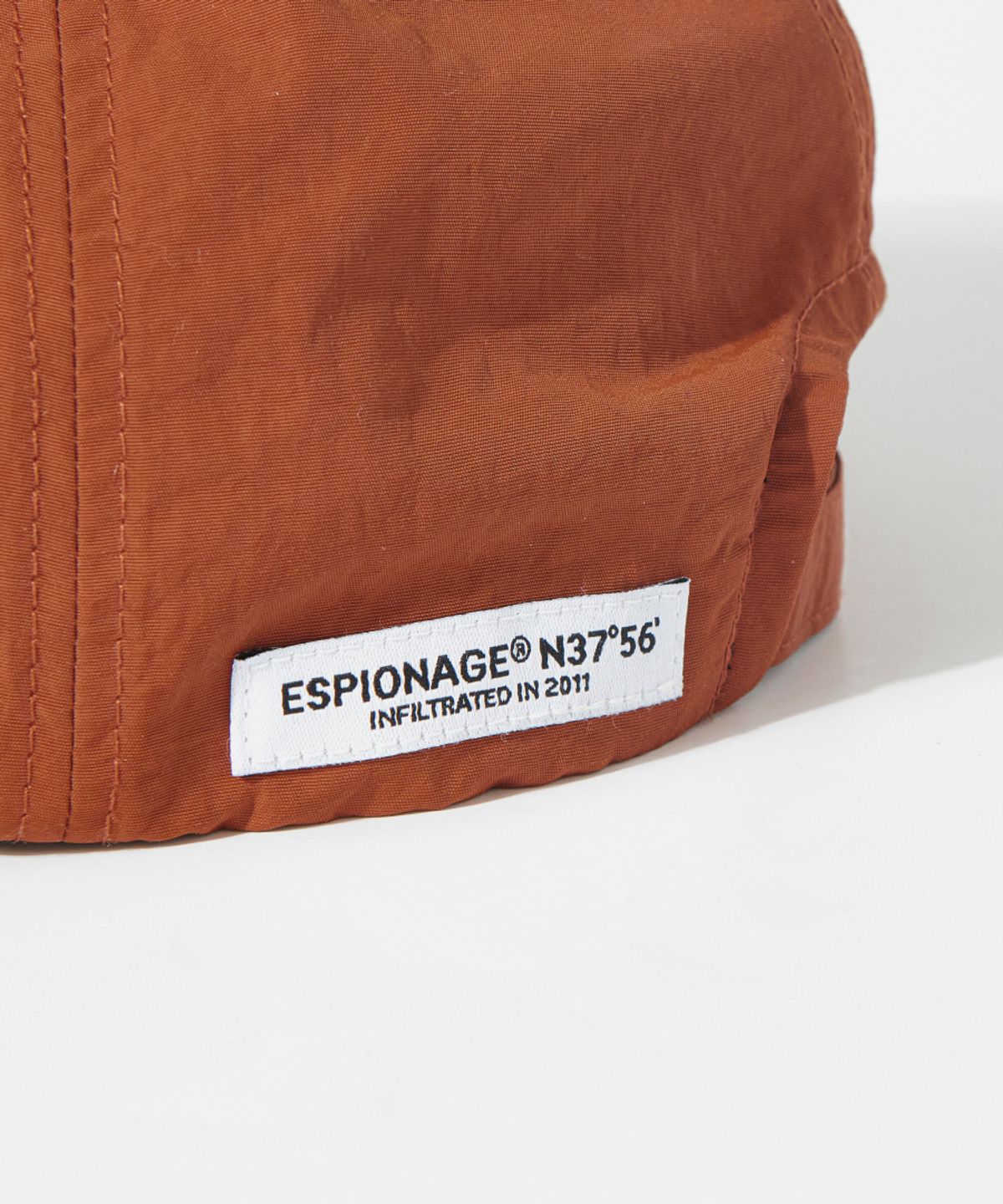 에스피오나지(ESPIONAGE) Nylon Hiking Cap Dark Orange