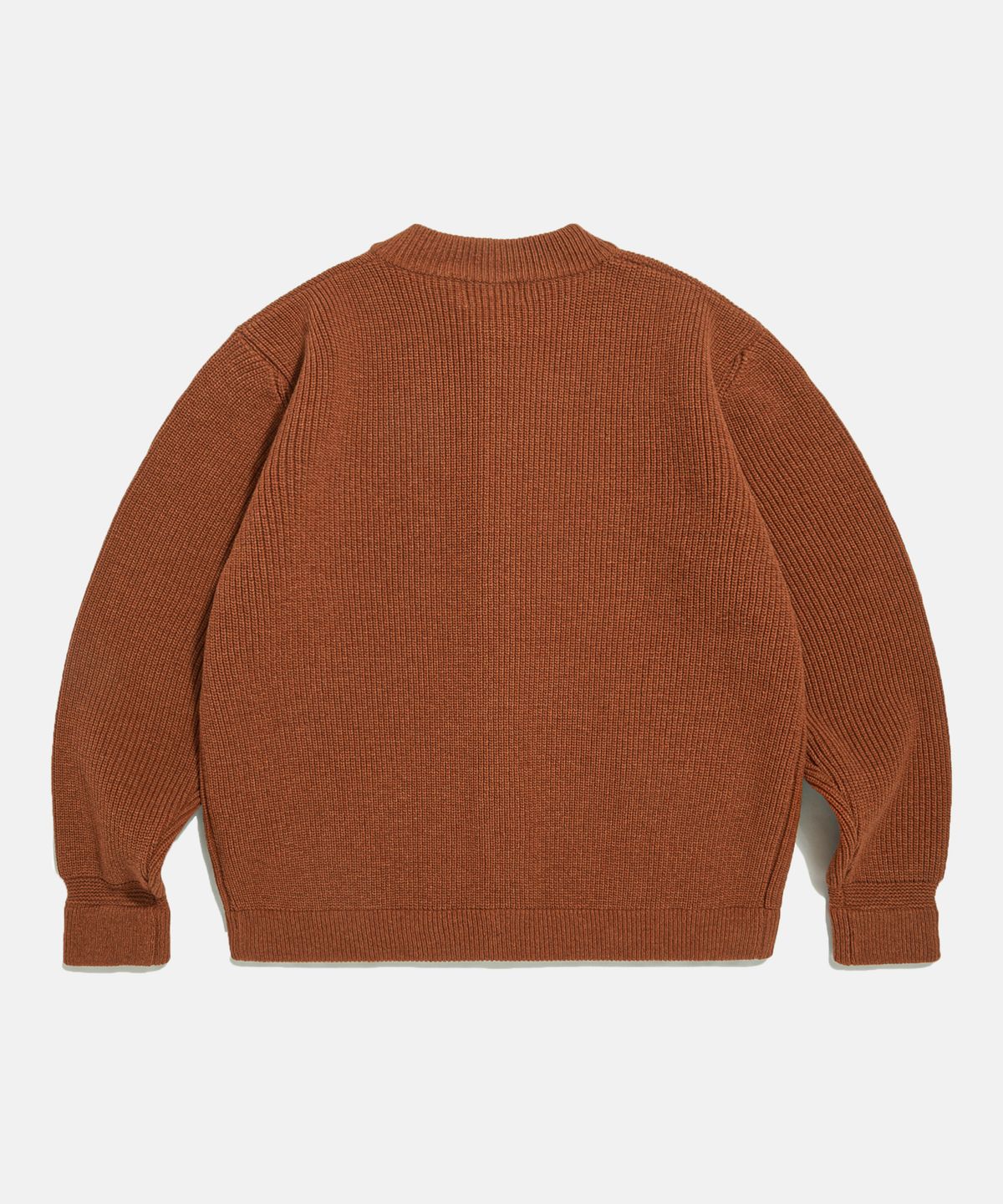 에스피오나지(ESPIONAGE) Miller Heavyweight Cardigan Burnt Orange