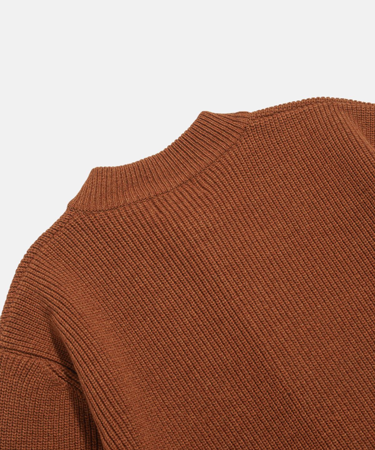 에스피오나지(ESPIONAGE) Miller Heavyweight Cardigan Burnt Orange