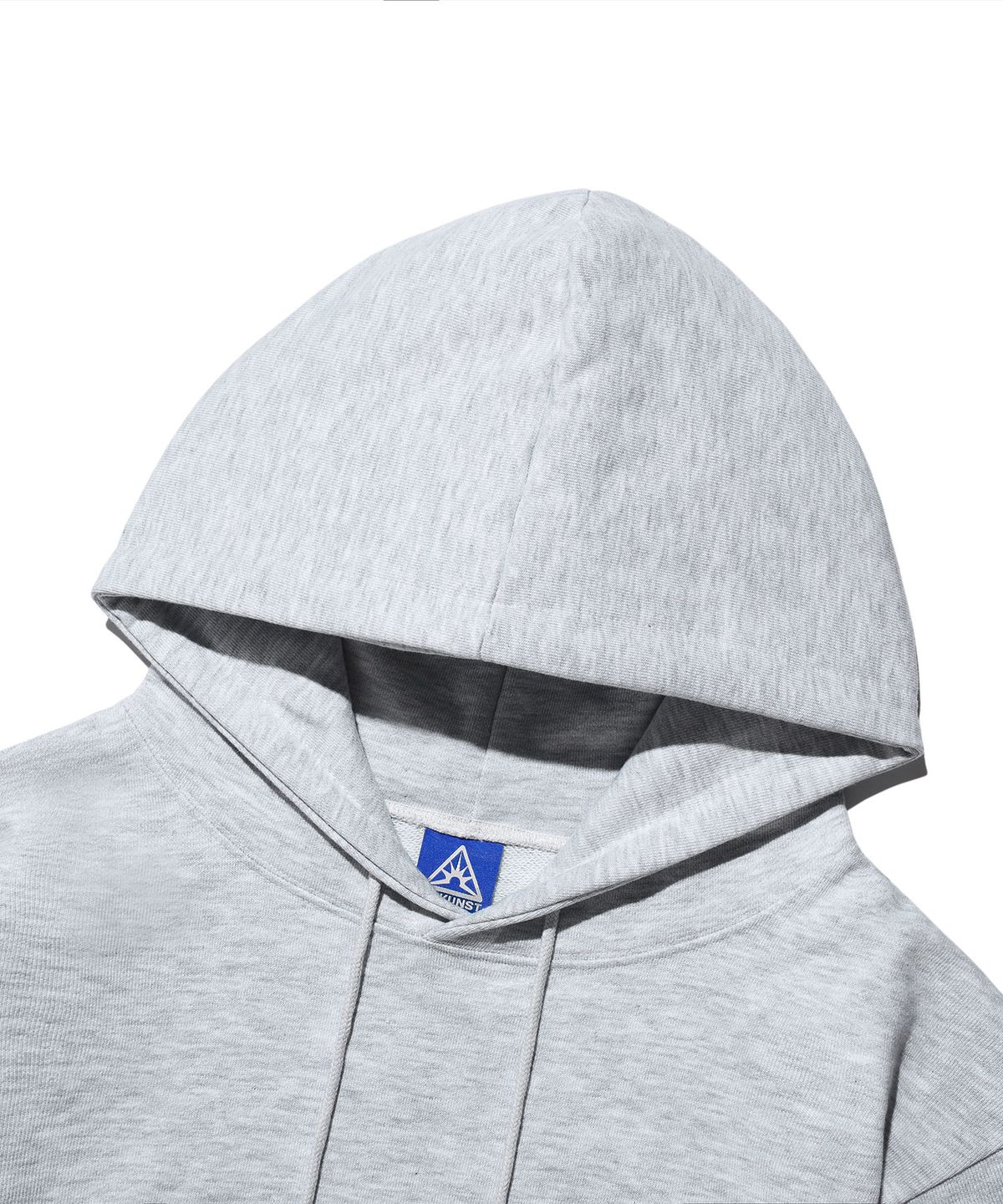 이스트쿤스트(ISTKUNST) BEAR&SMILEY HOODIE_LIGHT GREY(IK2DSMM401A)