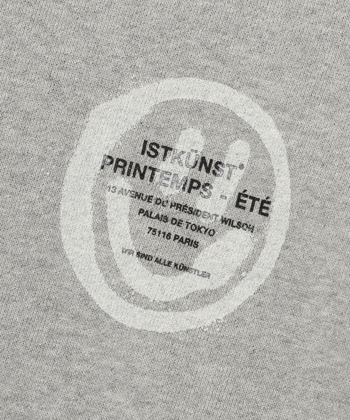 이스트쿤스트(ISTKUNST) LOGO&SMILEY HOODIE_GREY(IK2DSMM400A)