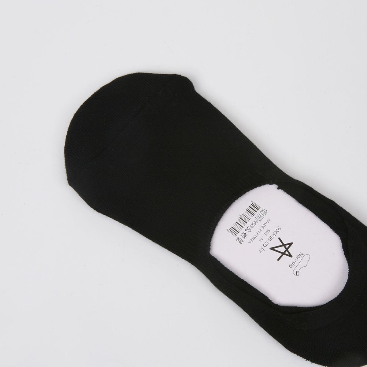 삭스에이(SOCKSA) [4PACK]더블쿠션 156N 무지 밴드 이중바닥 리얼 페이크삭스 양말