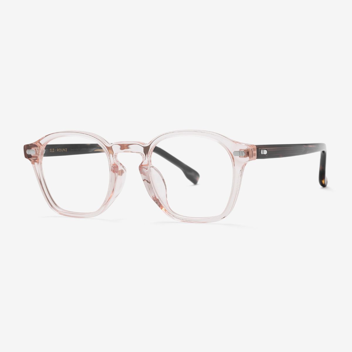알로아이웨어(ALO EYEWEAR) [ALOXROUNZ] 프렌치 스퀘어 ARA7102 C3 피치/레오파드