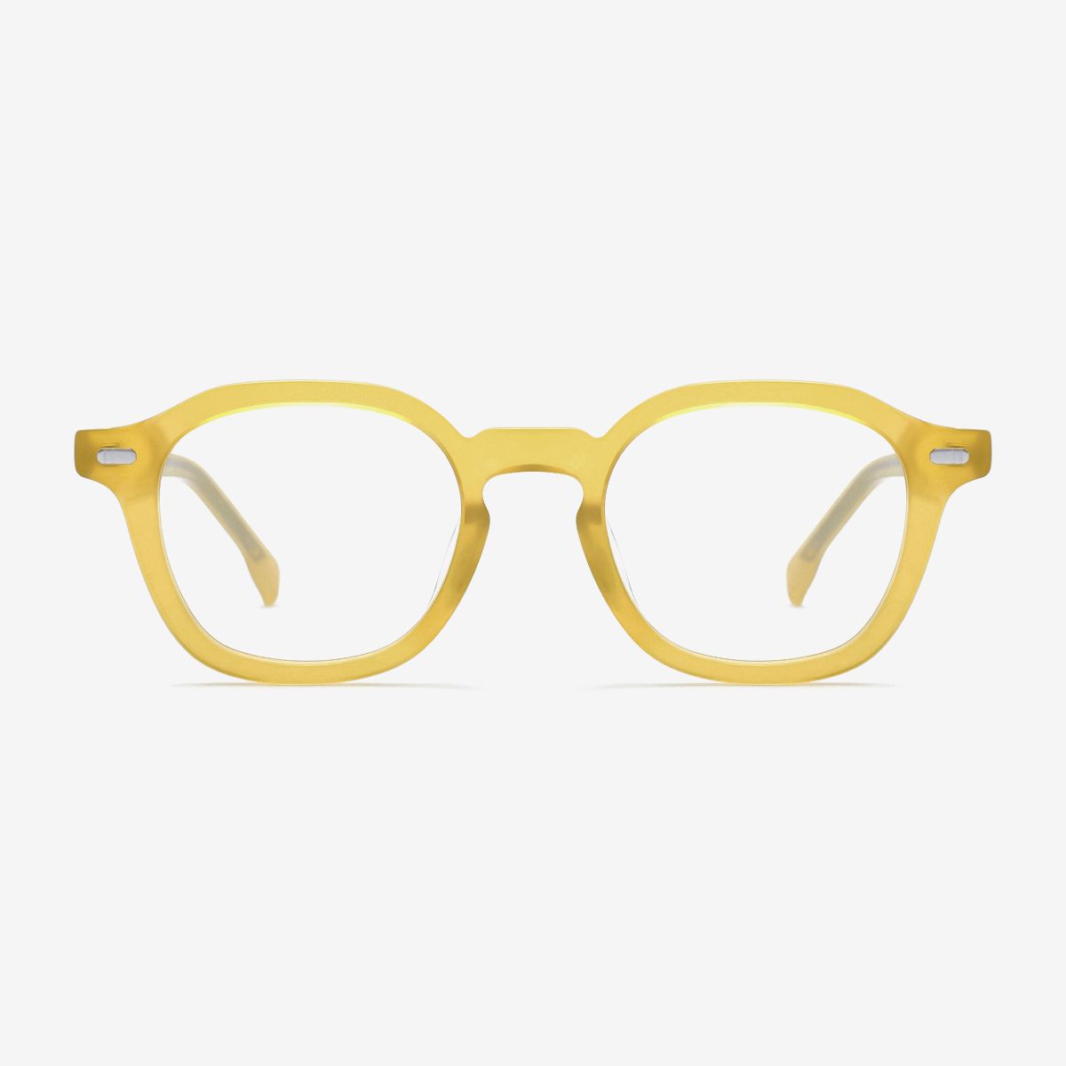 알로아이웨어(ALO EYEWEAR) [ALOXROUNZ] 볼드 프렌치 스퀘어 ARA7104 C1 엠버