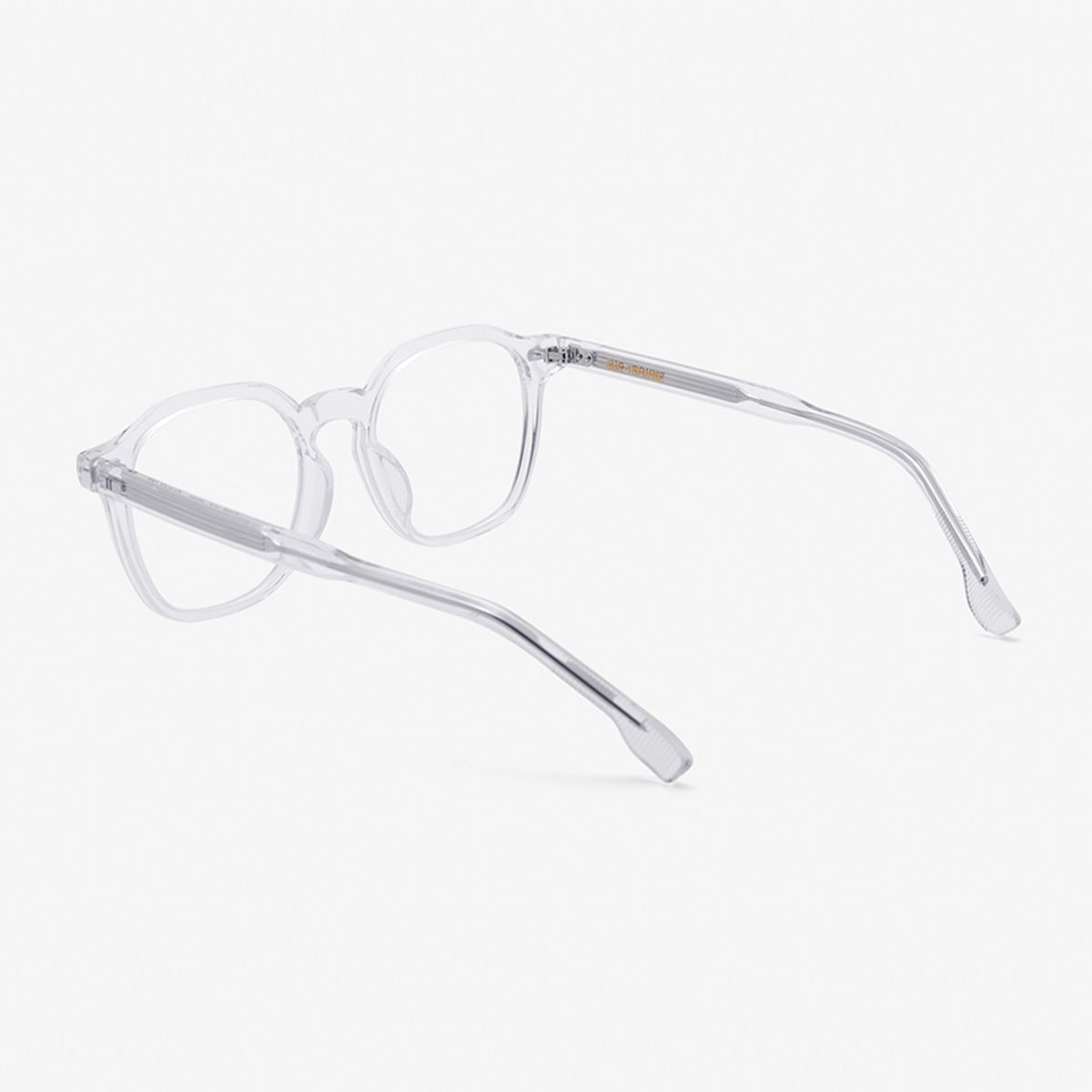 알로아이웨어(ALO EYEWEAR) [ALOXROUNZ] 오버사이즈 프렌치 스퀘어 ARA7105 C3 투명 클리어