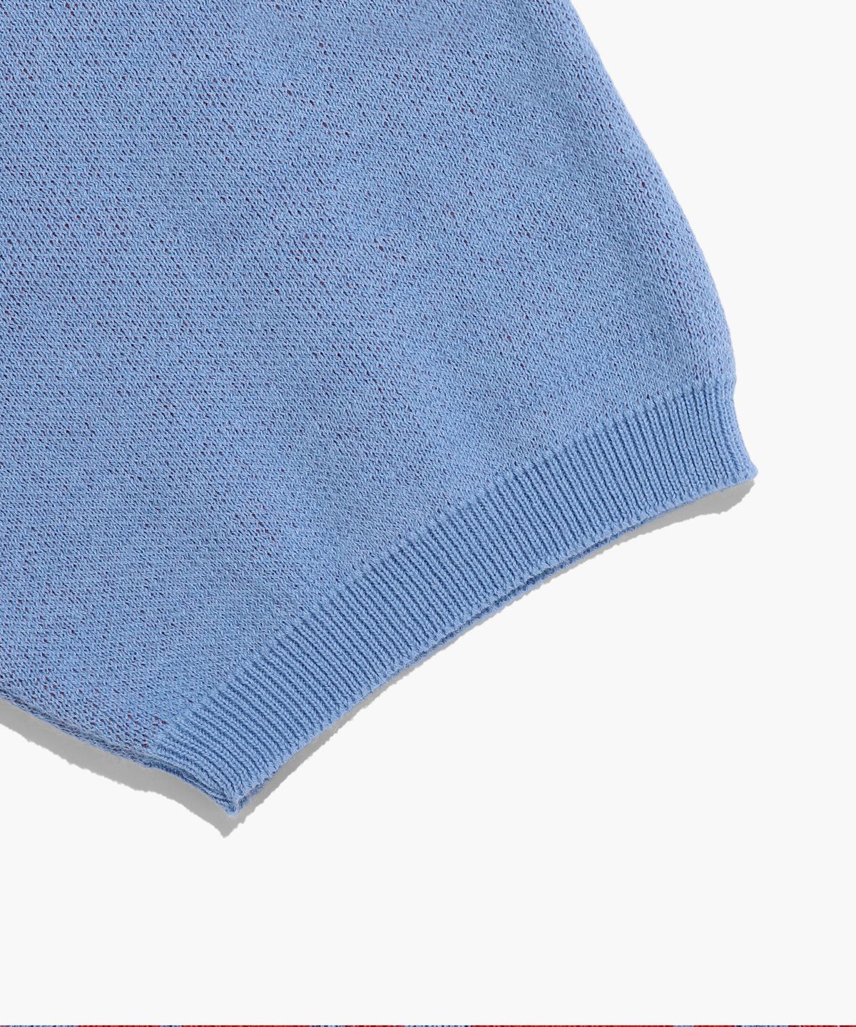 나이스고스트클럽(NICEGHOSTCLUB) GUMMY BEAR KNIT HALF T_BLUE(NG2CFUK604A)