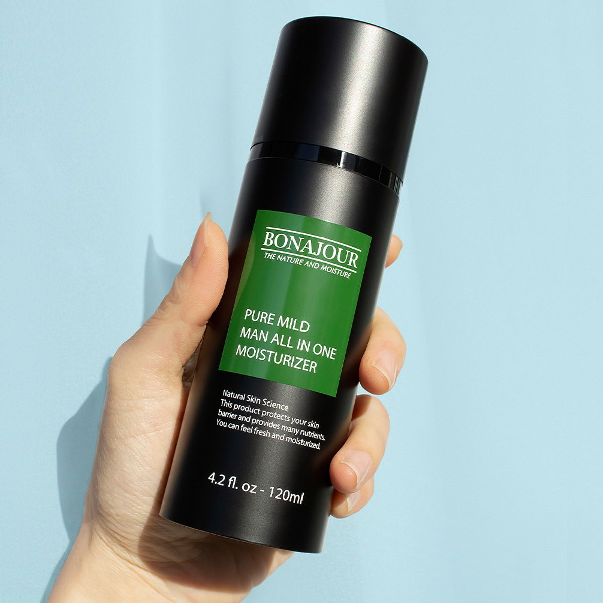보나쥬르(BONAJOUR) 비건 퓨어 마일드 맨 올인원 모이스처 120ml