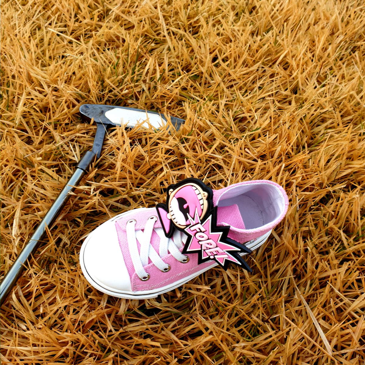 멀리건(MULLIGUN) 퍼터슈즈 퍼터커버 핑크