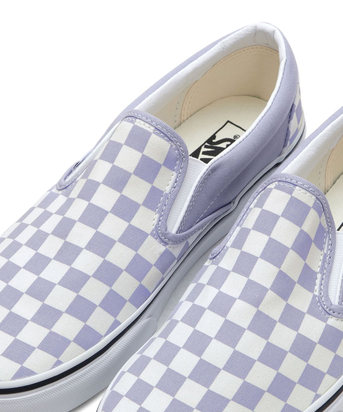 반스(VANS) 클래식 슬립온 - (체커보드) 랭귀드 라벤더 / VN000XG8ARV1